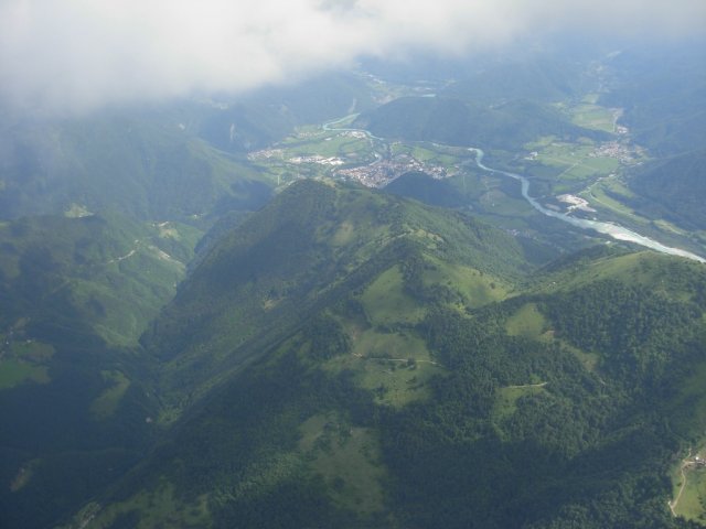 Tolmin za Vodil vrhom